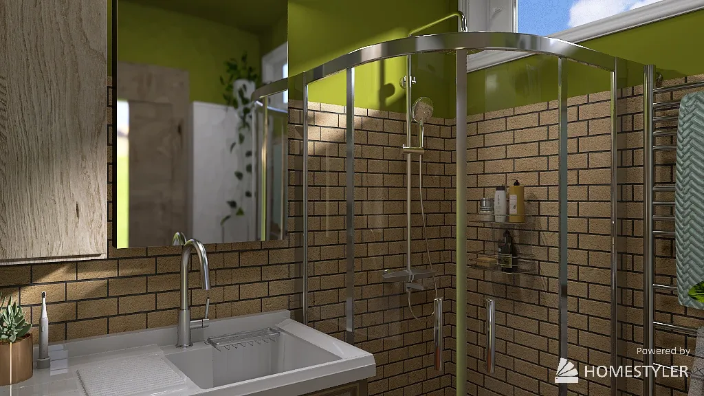 Bathroom renovation 3d design renderings