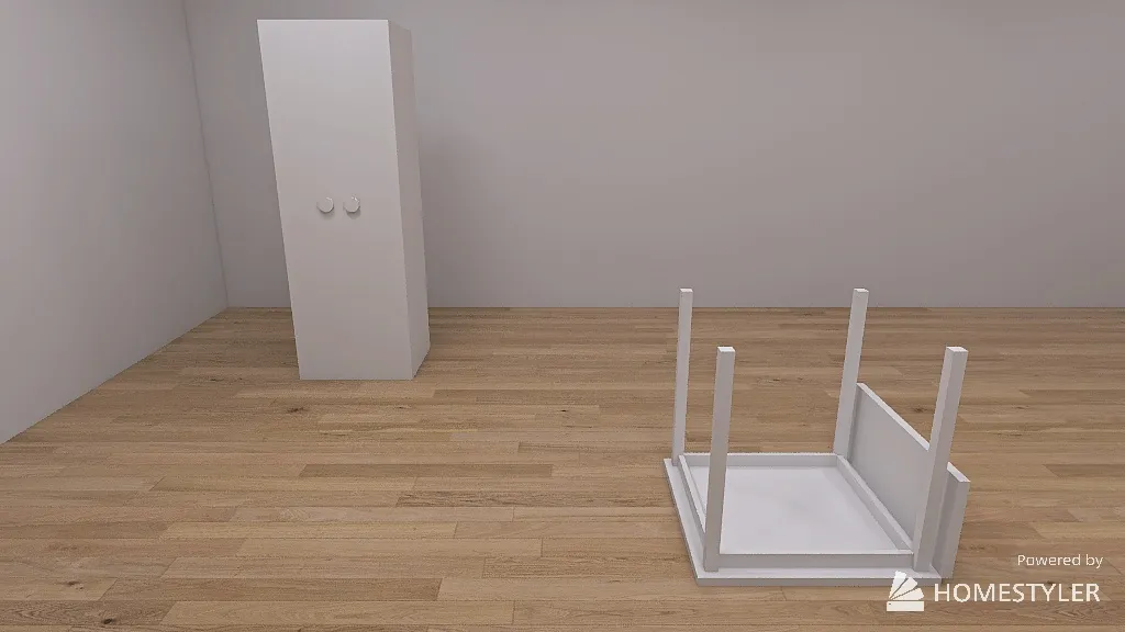ARMADIO E TAVOLO IKEA 3d design renderings