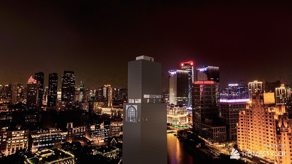 A Tower. 3d design renderings