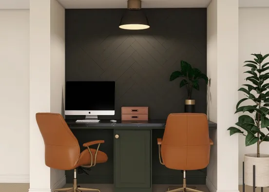 Darci White - Office Nook Design Rendering