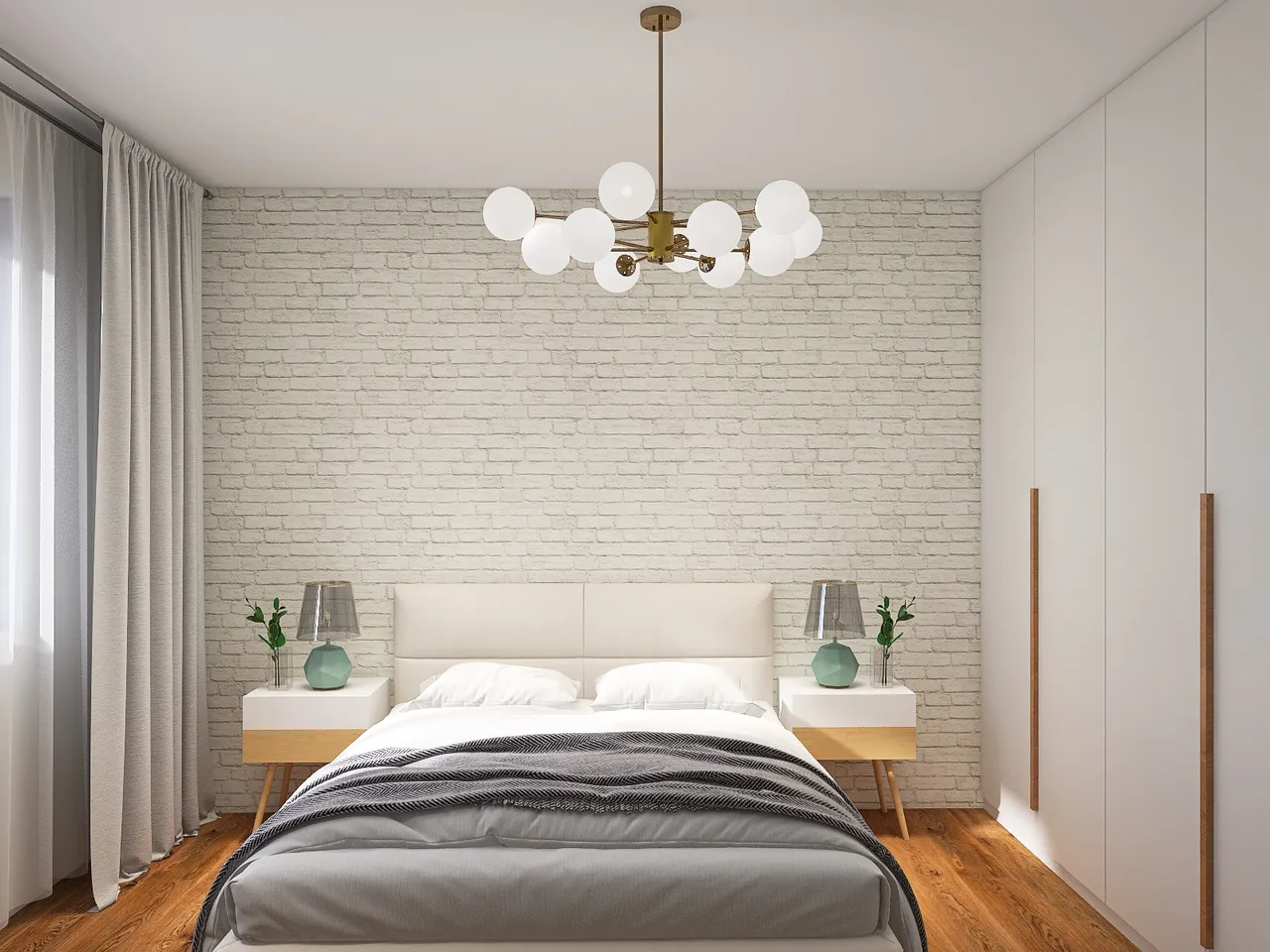 Bedroom 3d design renderings