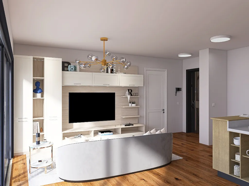 LivingDiningRoom 3d design renderings