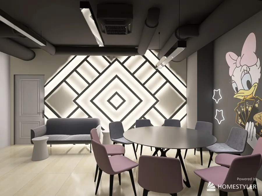 Коммерческое помещение на Константина Заслонова 3d design renderings