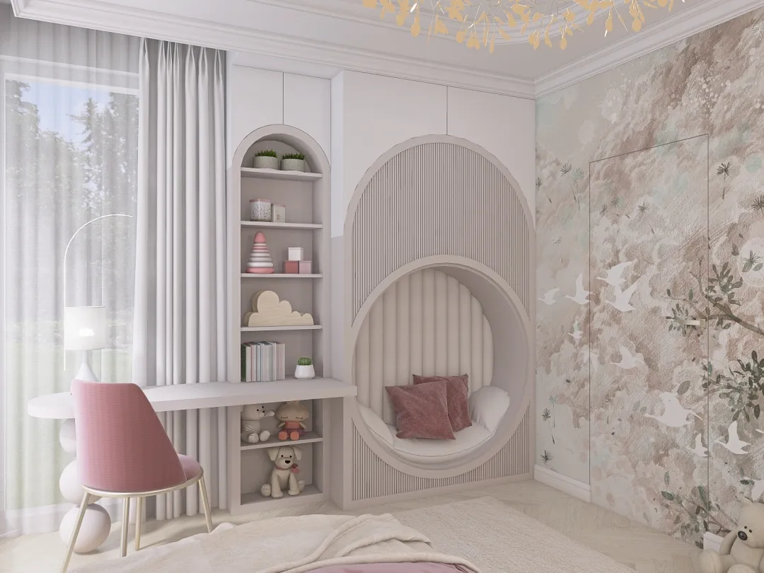 Zlecenie -M.P.K. pokoje dzieciece 3d design renderings