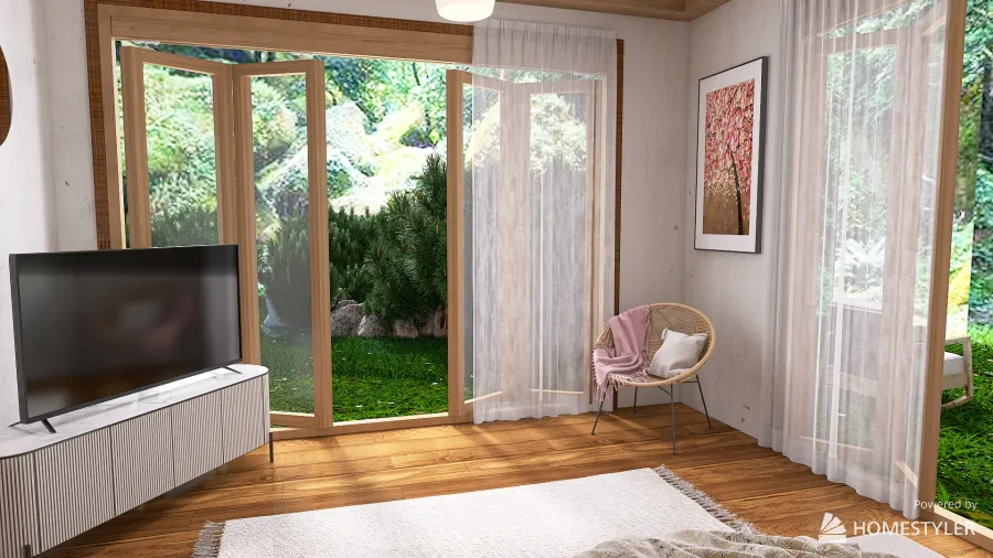 Petite Maison avec sous sol 3d design renderings