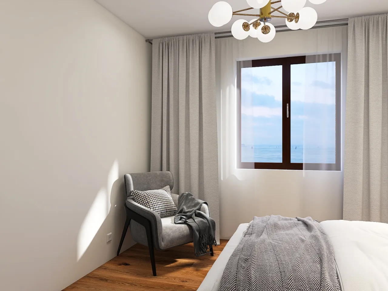 Bedroom 3d design renderings