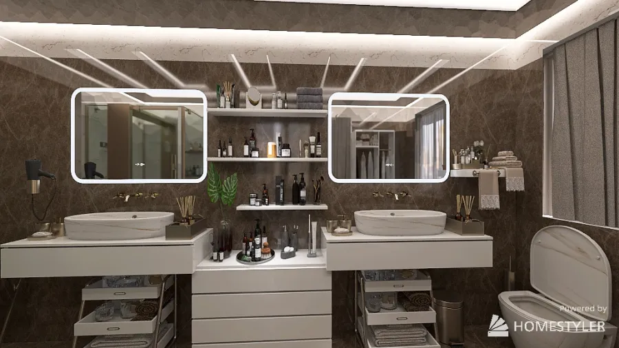 attico...duplex 3d design renderings