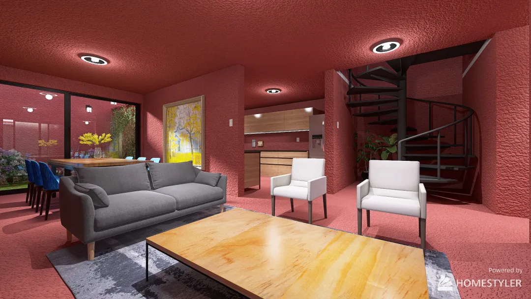 Casa Águilas 3d design renderings