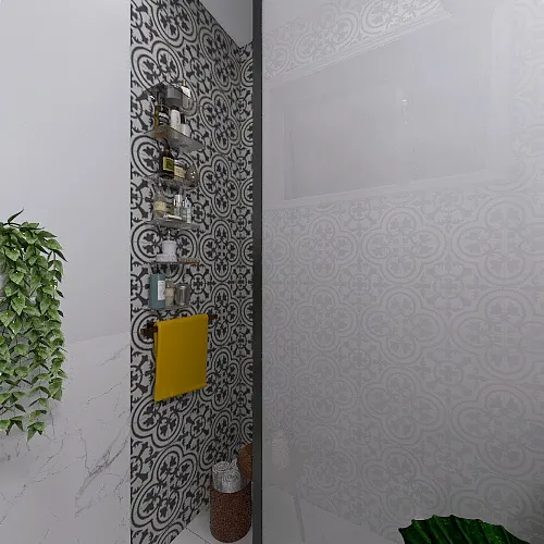 En-suite Bathroom 3d design renderings