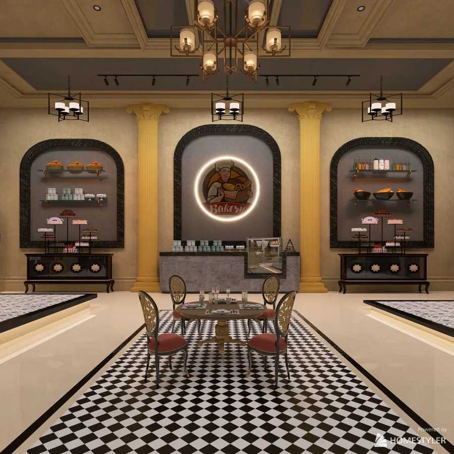 bakery 2 3d design renderings