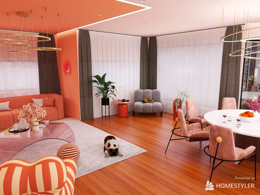 Peach Fuzz Challenge 3d design renderings