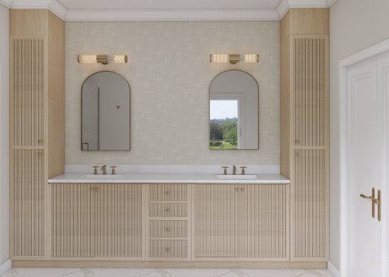 Justyna Calantoni - Primary Bathroom Design Rendering
