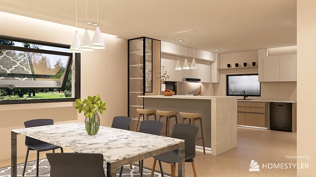 Kitchen 3d design renderings