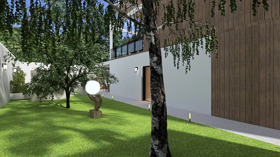 M & K house Budapest  new build 3d design renderings