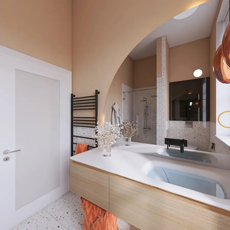 fürdő 3d design renderings