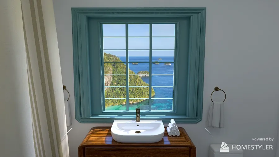 Private Greece Villa 3d design renderings