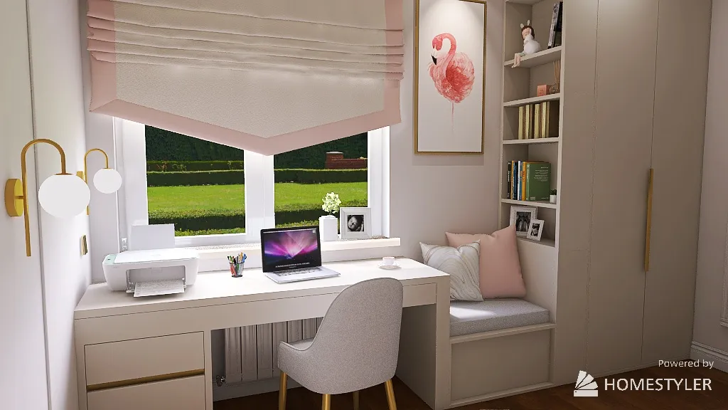Комната для Дашечки 3d design renderings