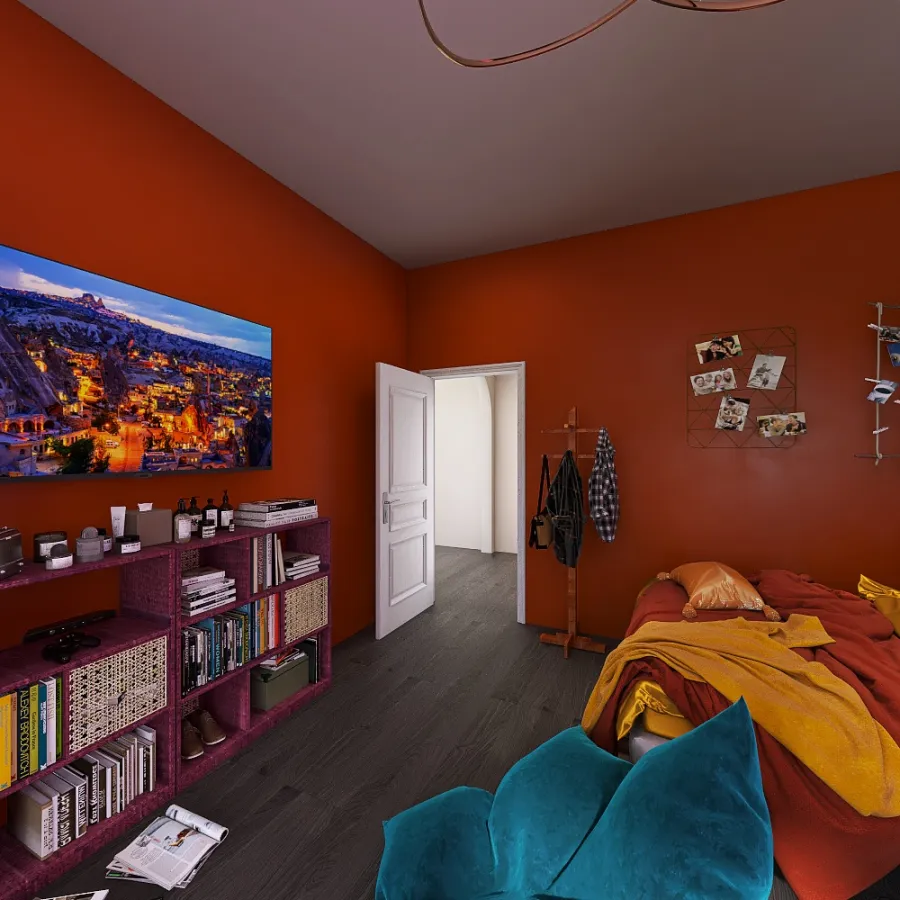Bedroom 5. 3d design renderings