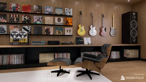 Basement Listening Room