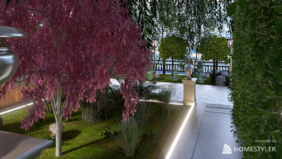 summer villa 3d design renderings