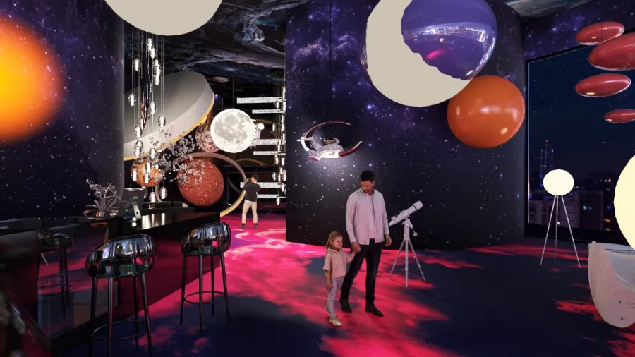 Planetarium 3d design renderings