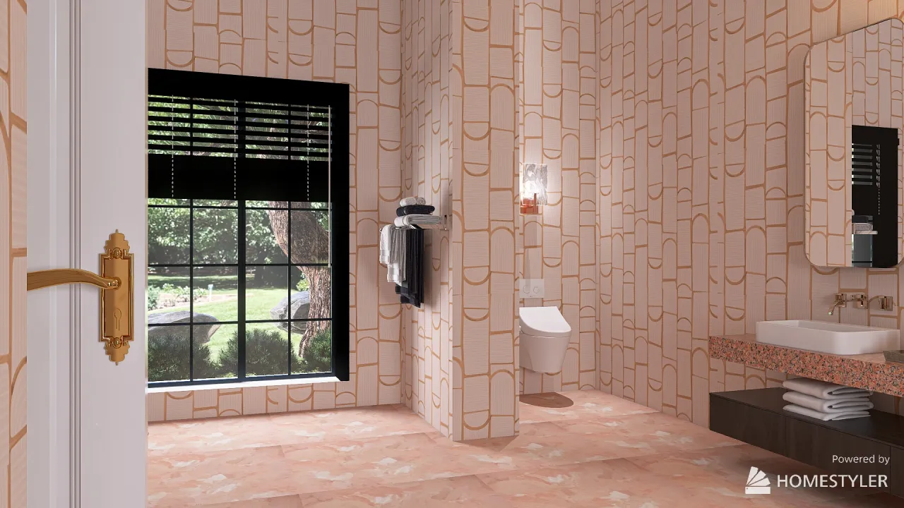 Bathroom 3d design renderings