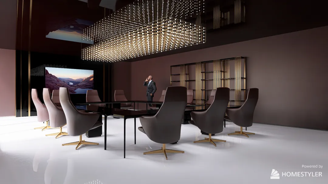 CONFERENCE ROOM interior 3d design renderings
