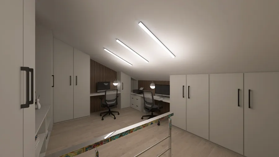 Exhale Shisha Lounge 3d design renderings