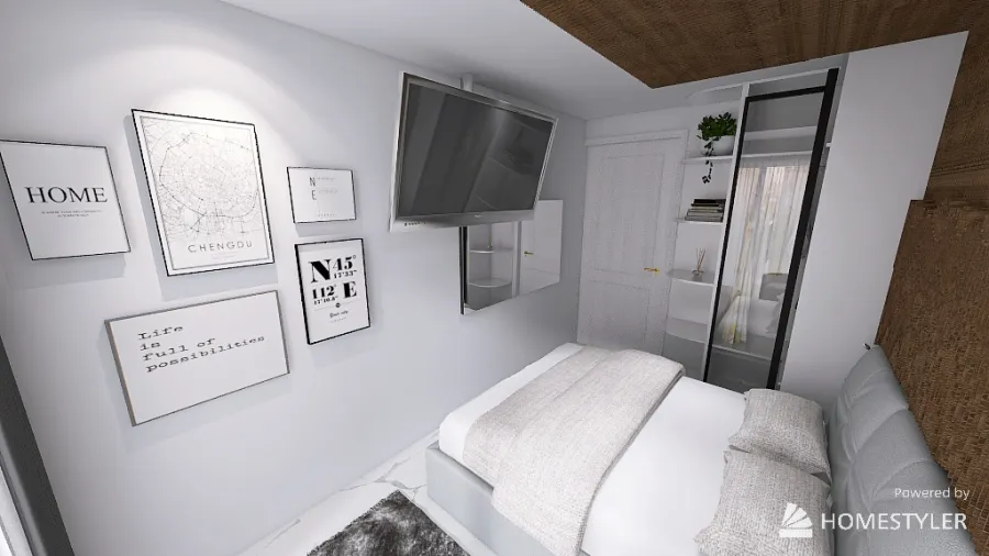 My small room design 3d design renderings