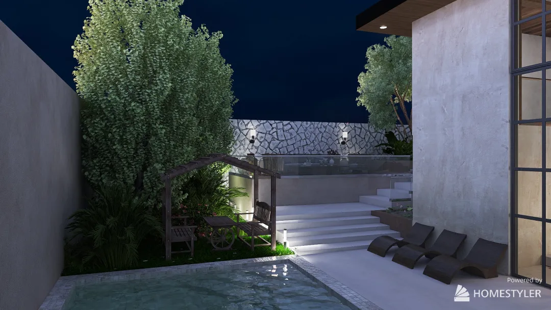 Modern Country House 3d design renderings