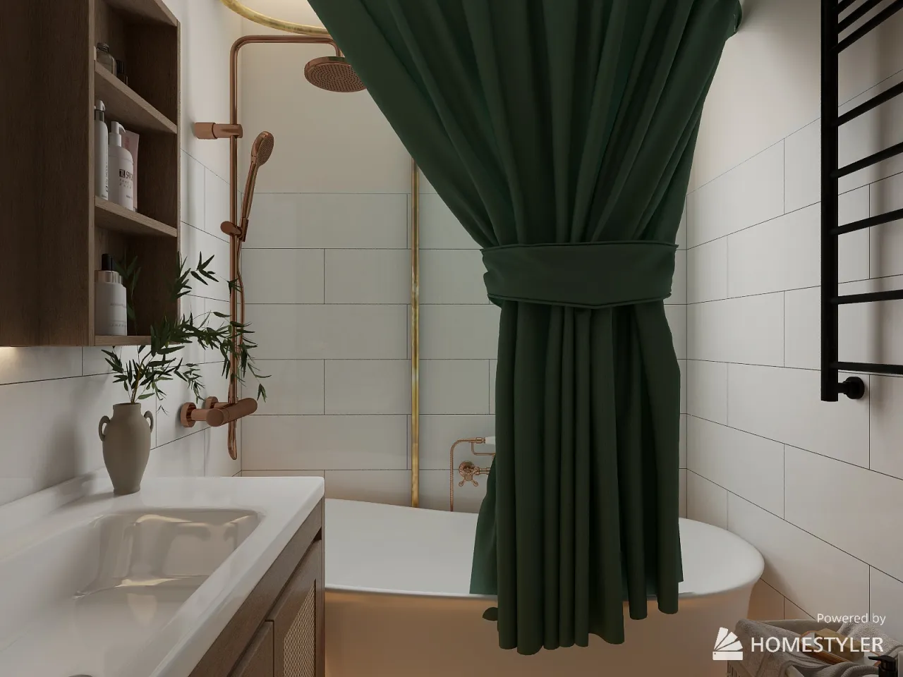 Bathroom 3d design renderings