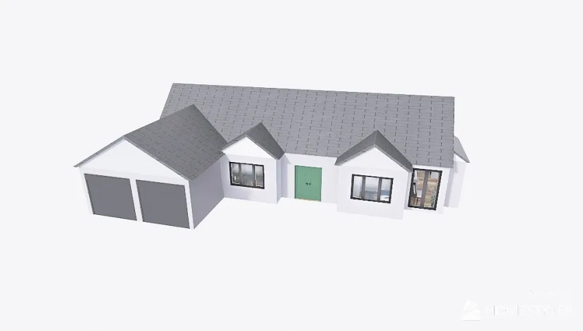 New Transitional Home 3d design picture 145.01
