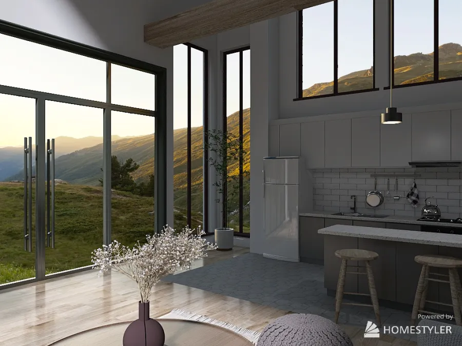 Mountain suite 3d design renderings