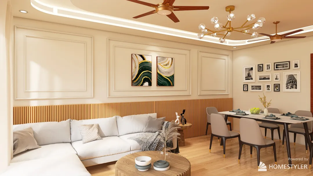 Modern Living Room Design 3d design renderings