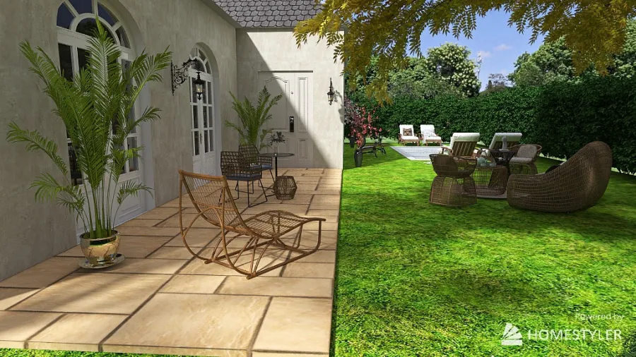 VILLA ANTIQUE 3d design renderings
