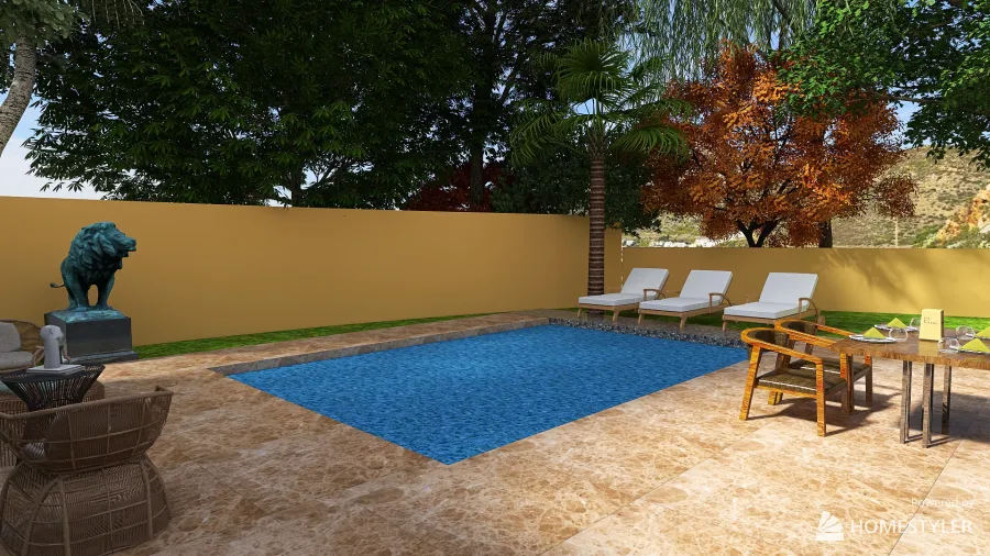 Cozy House 3d design renderings