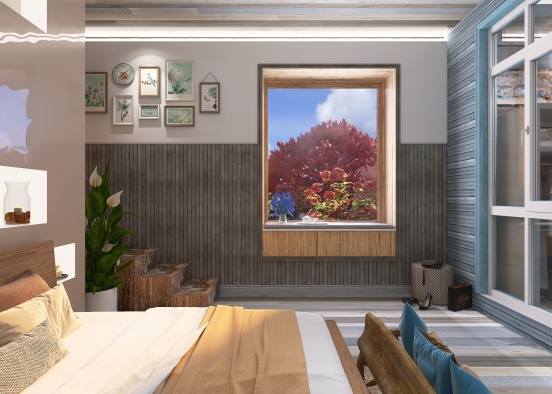 Wood to live in a good mood Design Rendering