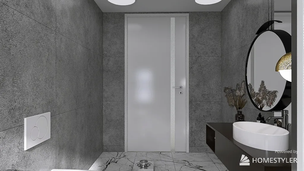 SecondBathroom 3d design renderings