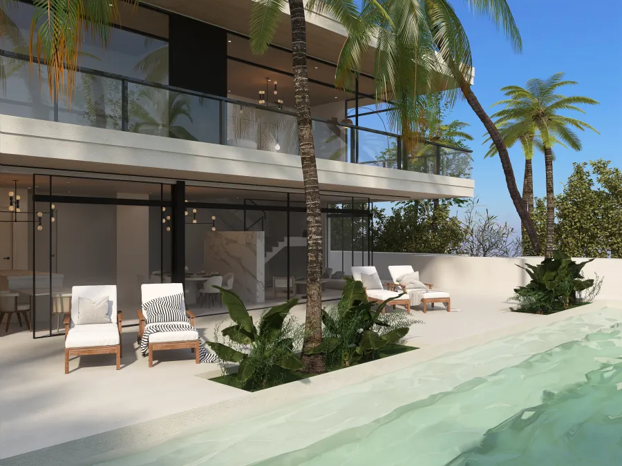 paradise vaca home 3d design renderings