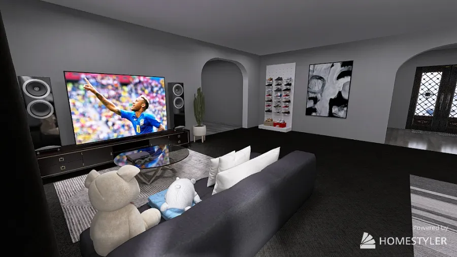 U2A1 Welcome to my Home Jordan 3d design renderings
