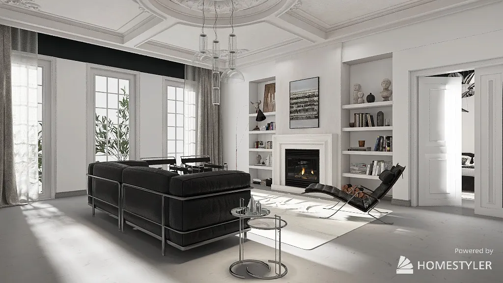 Bauhaus Style Suite 3d design renderings