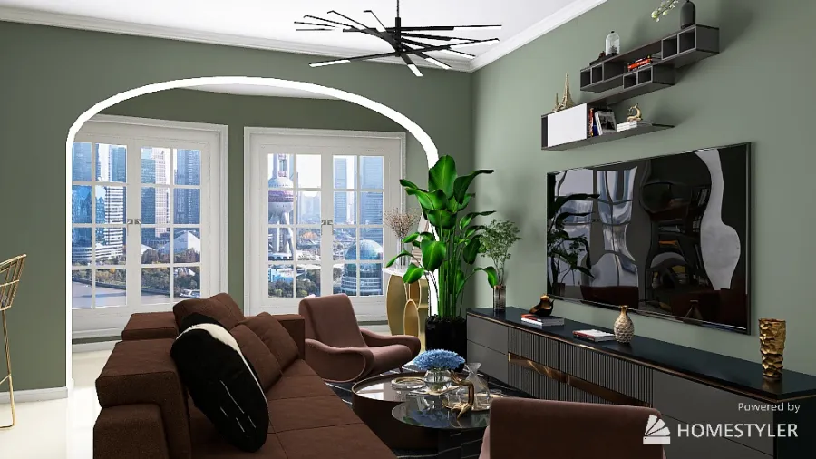 5 star apartment 3d design renderings