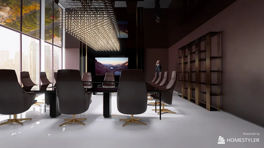CONFERENCE ROOM interior 3d design renderings