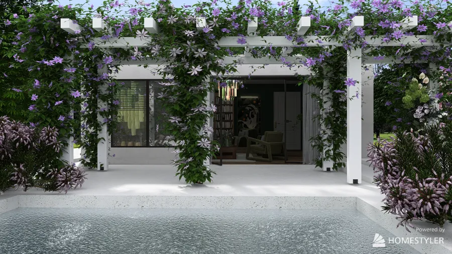 Brimming with Greenery 3d design renderings