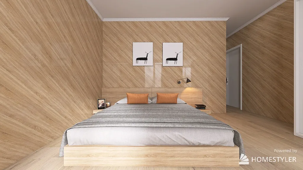 Copy of 16-Modern Apartment Empt Room 3d design renderings