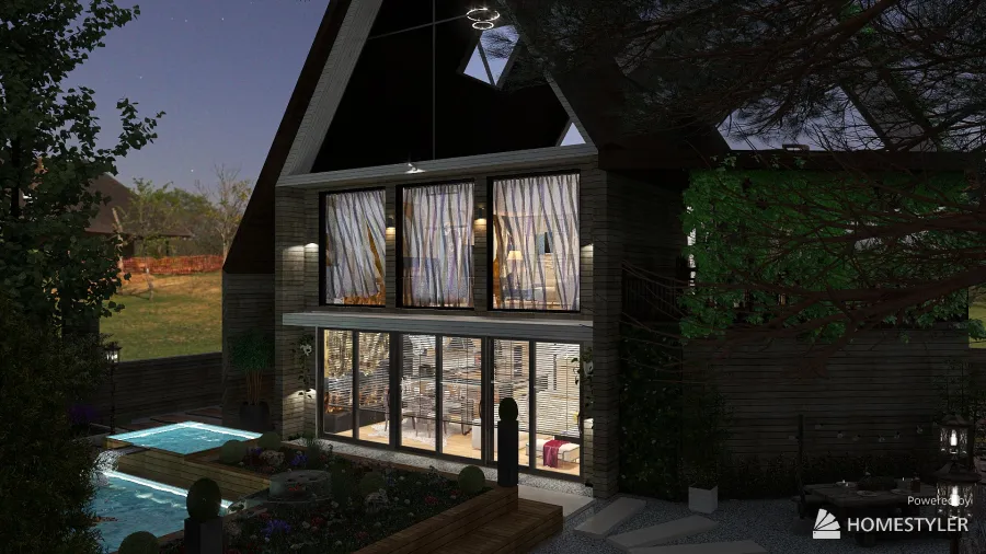 The house of love and intimacy 3d design renderings