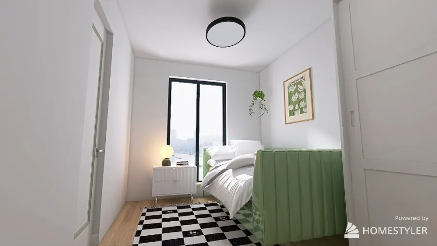 Green Spring Apartment 3d design renderings
