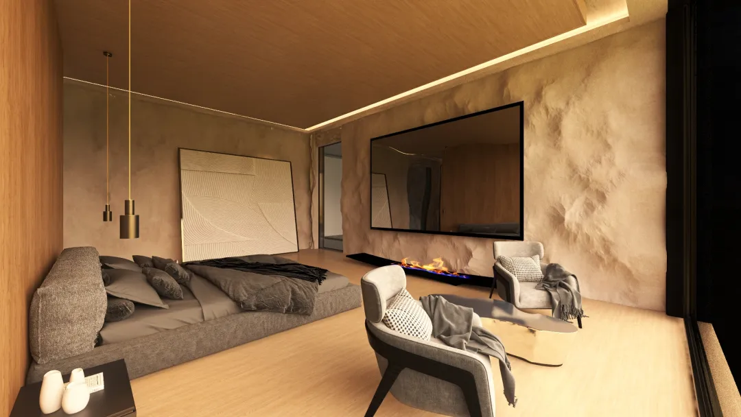 Desert life 3d design renderings
