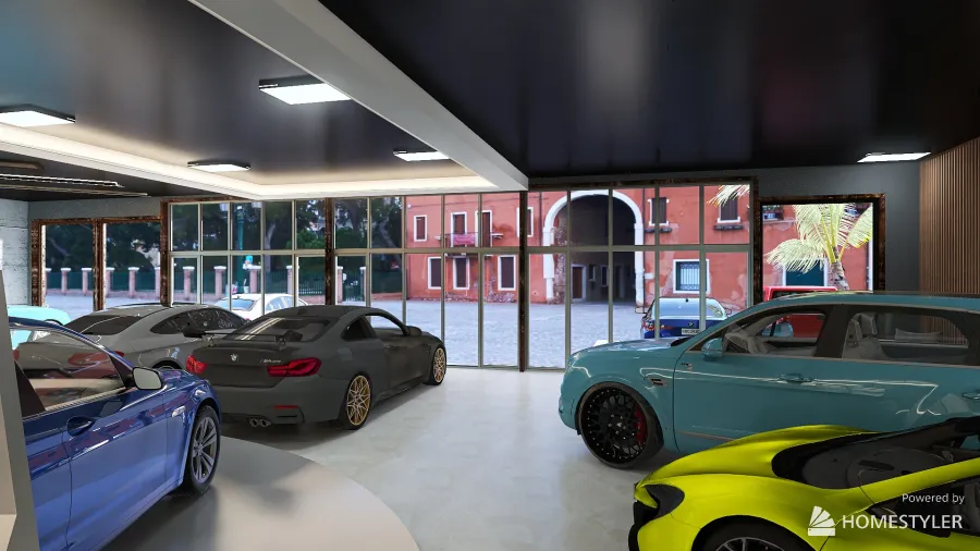 car dealer 3d design renderings