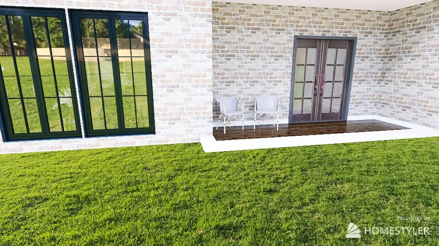 Simple Home 3d design renderings